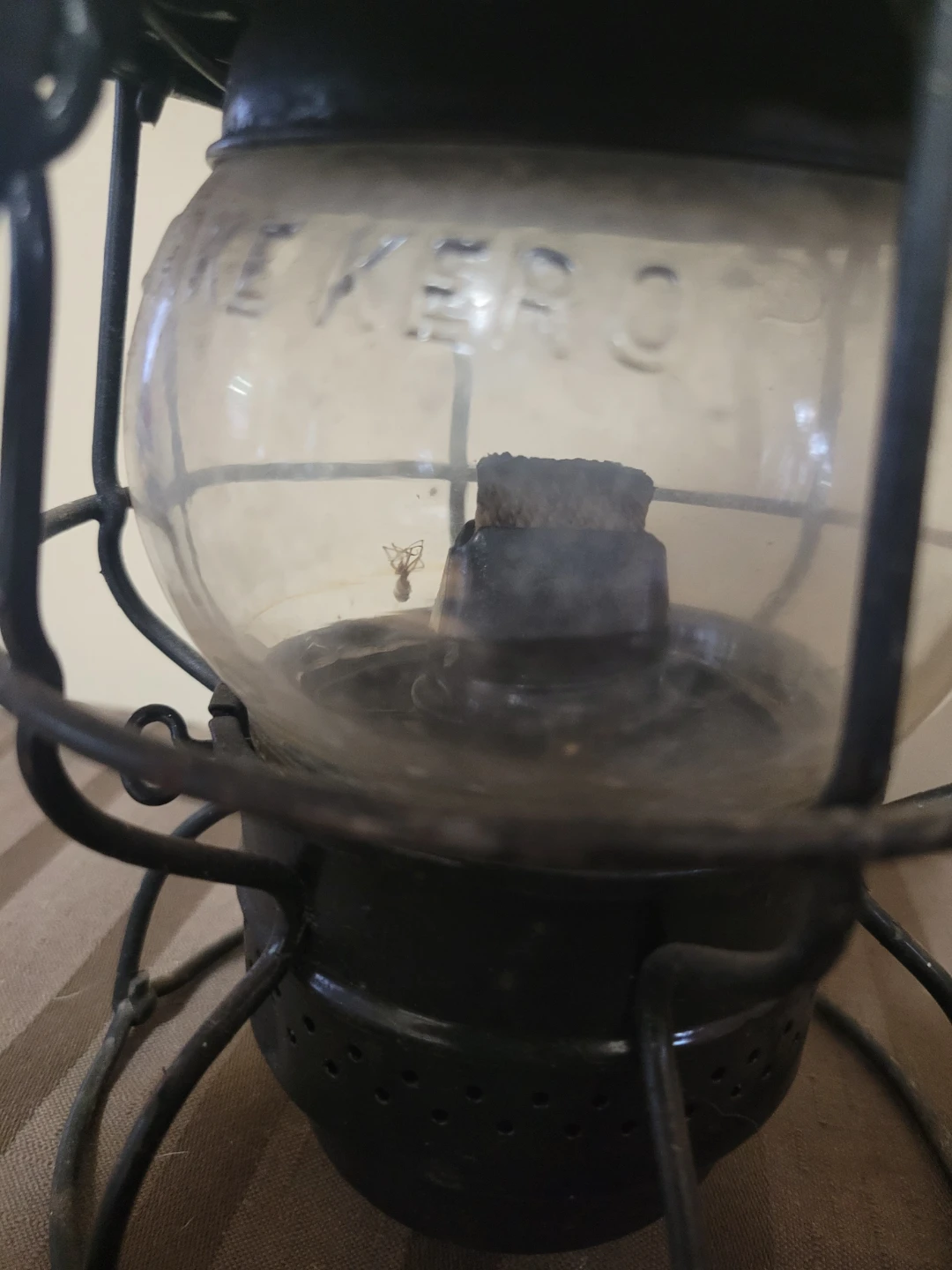 vintage The Hirmam L. Piper CO. LTD. C.N.H. Railway Lantern - photo 4