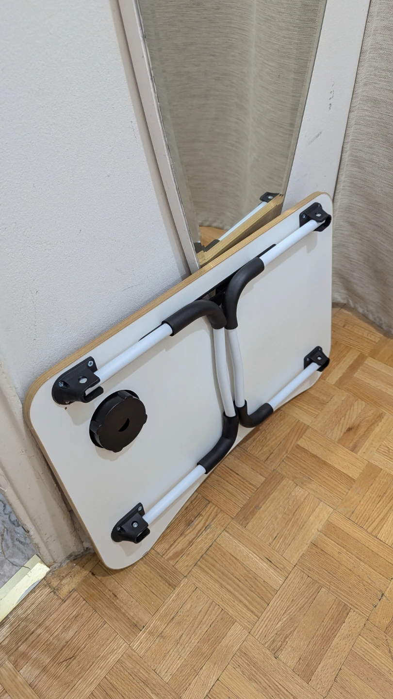 Small Portable Folding Laptop Tablet TV Bed Tray\Dinner Table - photo 3