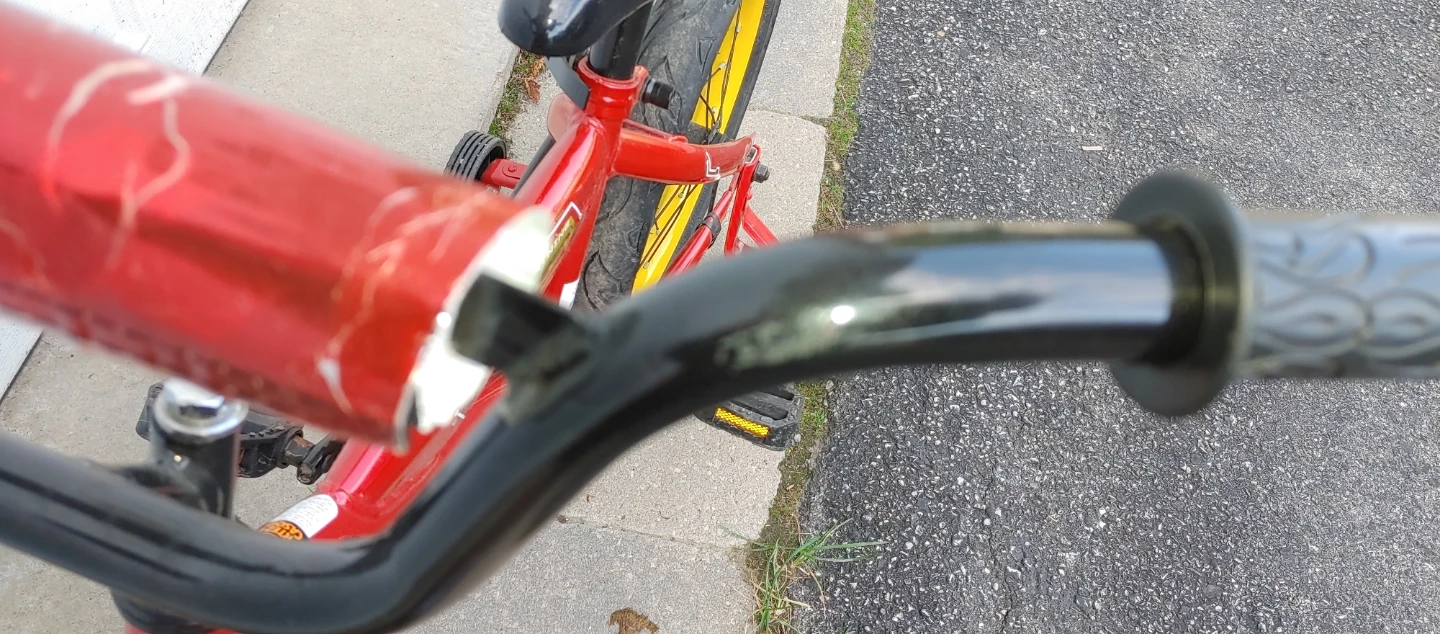 Disney Cars bike " with matching Helmet - photo 3
