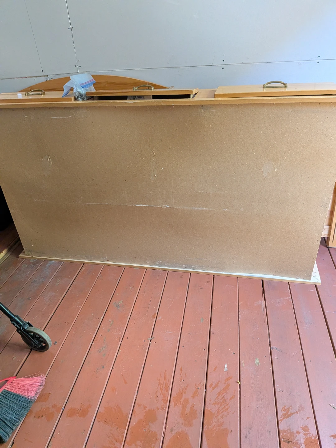 Captain's bed frame.