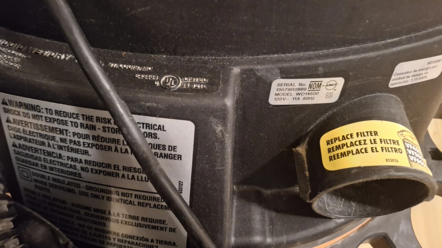 RIDGID 6.0 HP Wet/Dry Vac - photo 2
