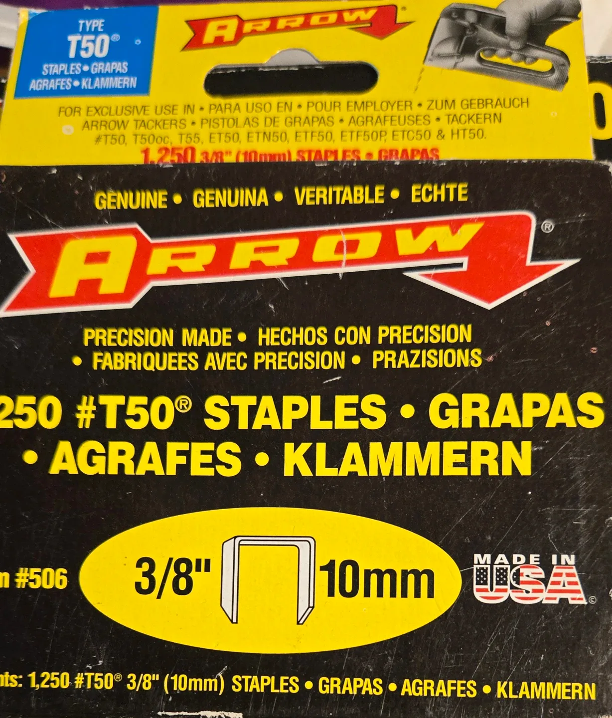 Arrow T50 Staple Gun Tacker - photo 2