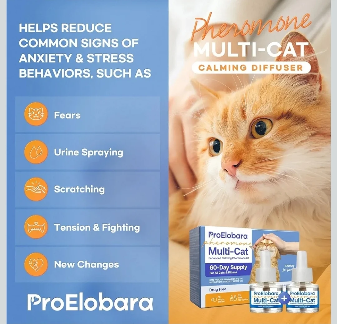 ProEllaBara Multi-Cat Calming Diffuser Kit - photo 4