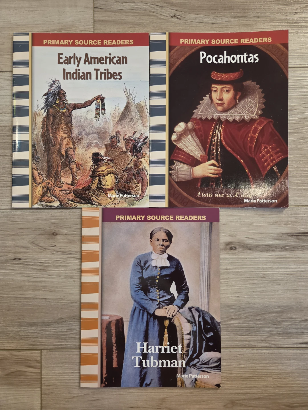 Three Primary Source Readers Kids Books