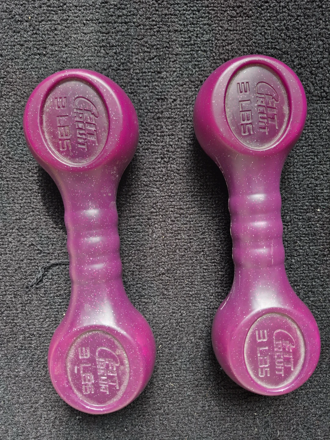Fit Circuit Dumbbells - 3 LBS Pair