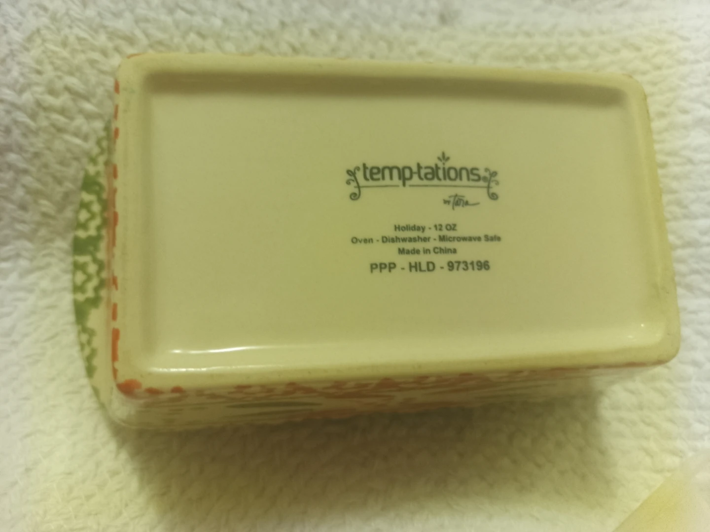 Temptations Holiday 12 OZ Loaf Pan By Tara - photo 3
