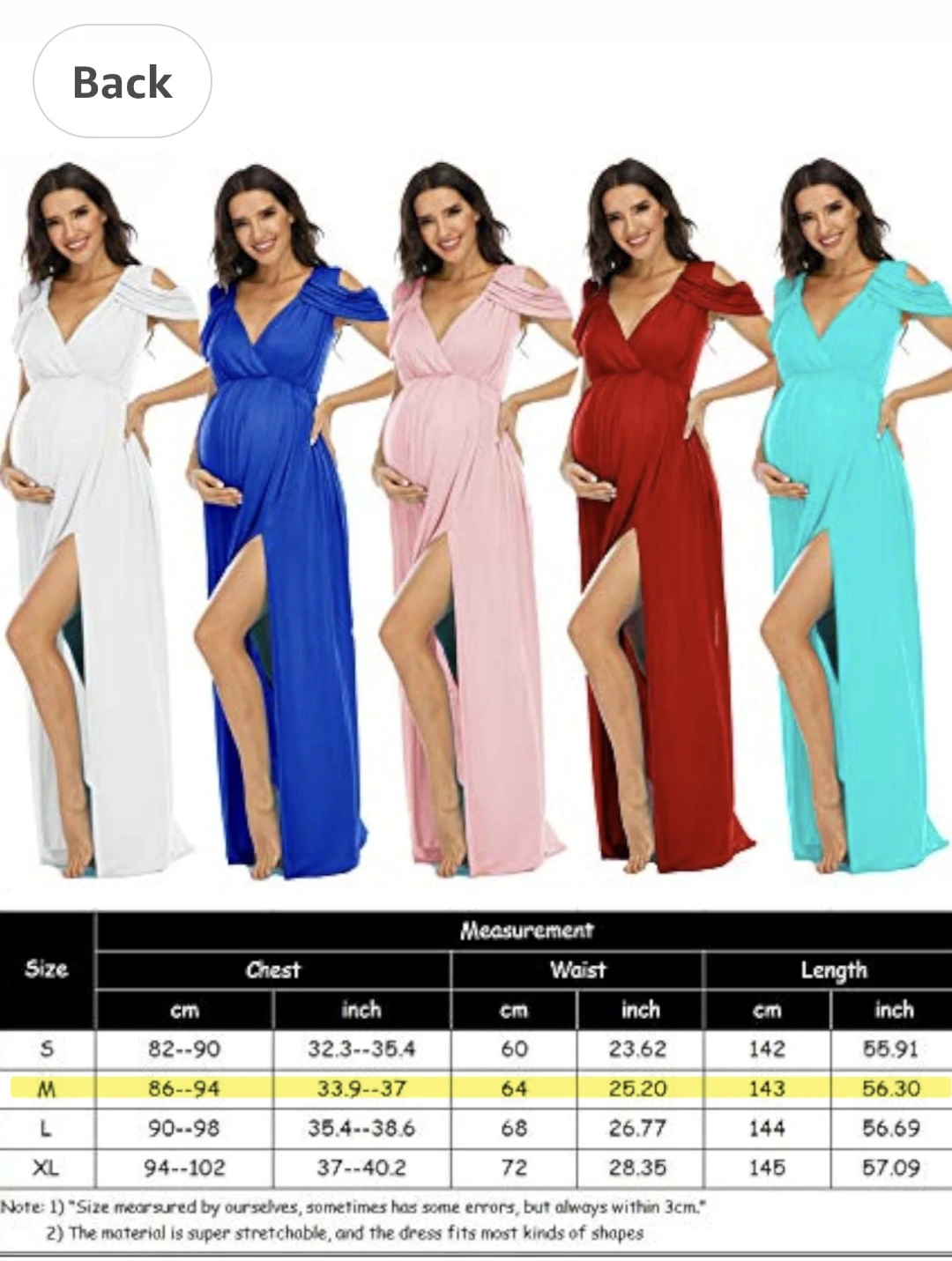 Maternity Off Shoulder Pink Maxi Dress Photoshoot - photo 2