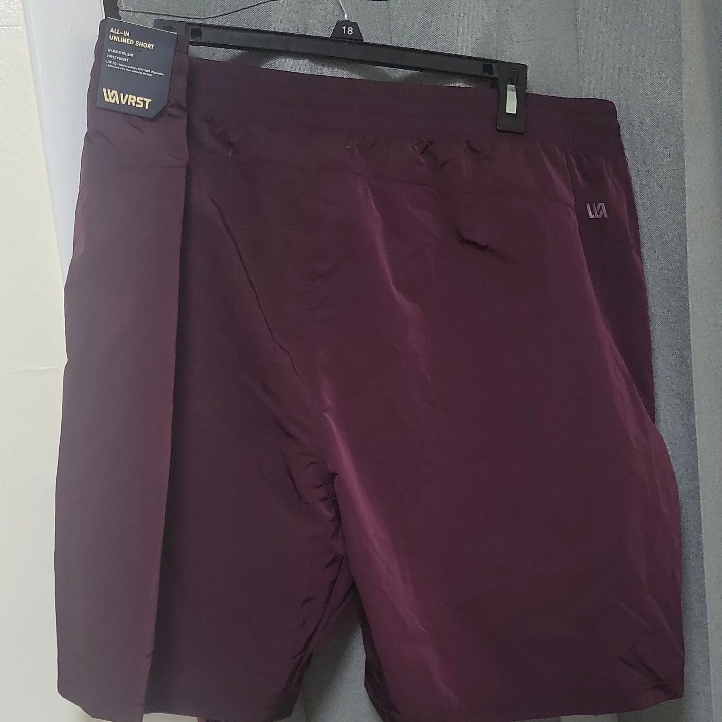 VRST All-In Unlined Short Burgundy - photo 4