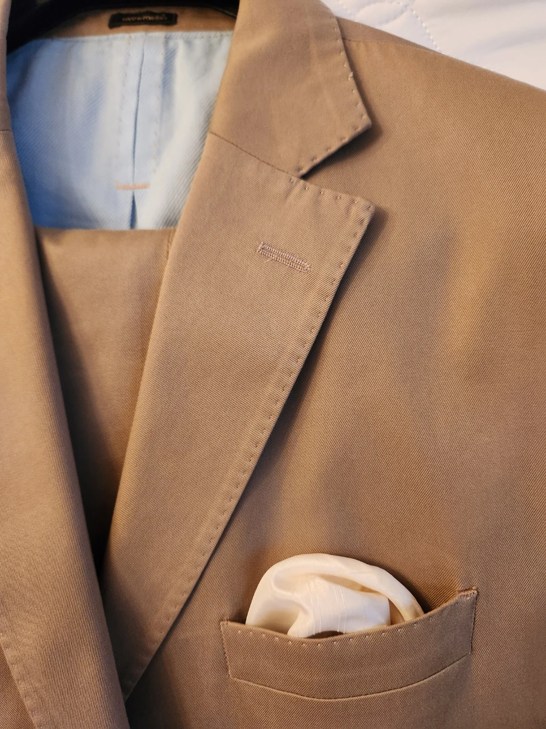 Massimo Dutti Tan Suit. 42R - photo 3
