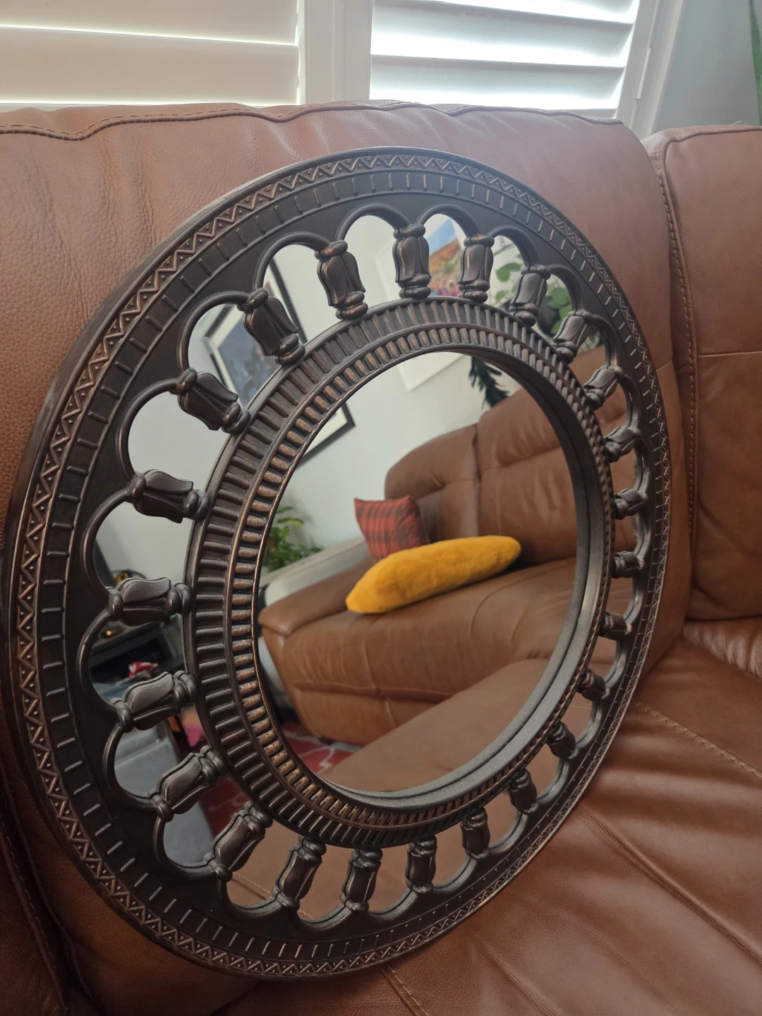 Decorative Round Wall Mirror - photo 3