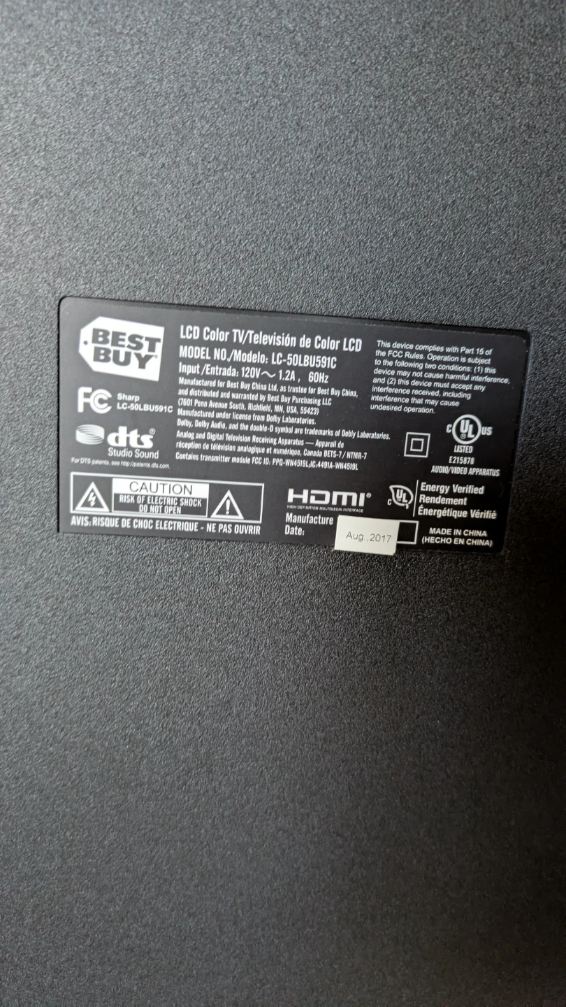 Sharp Smart Roku 50" 4K TV - photo 4