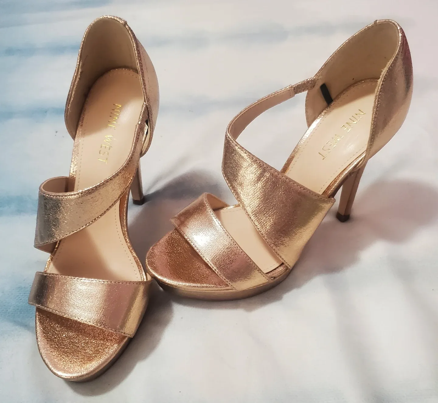 Nine West Women's Rose Gold Heeled Sandals - photo 5