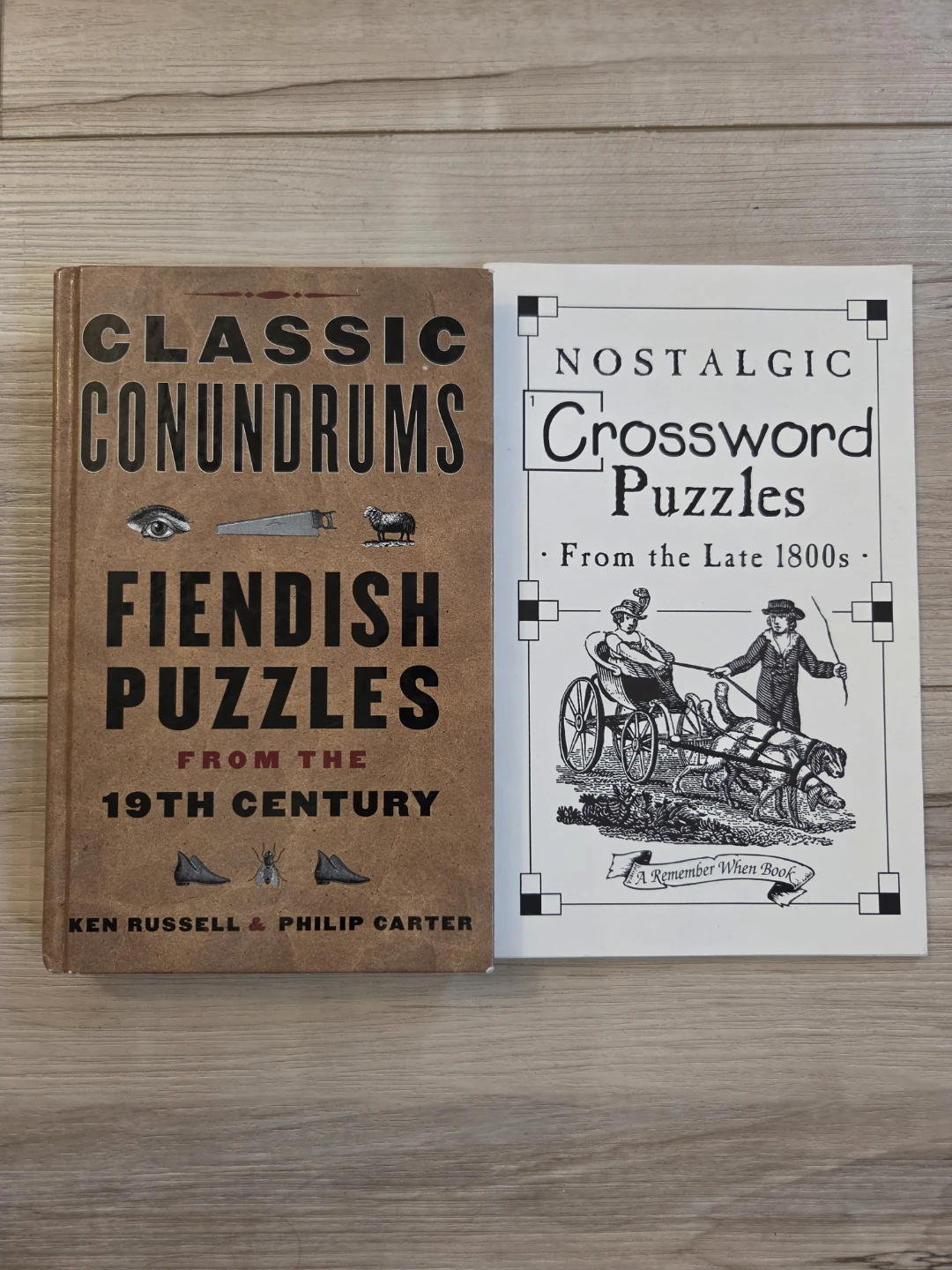 Conundrums Puzzles 1900s & Late 1800s Crosswords