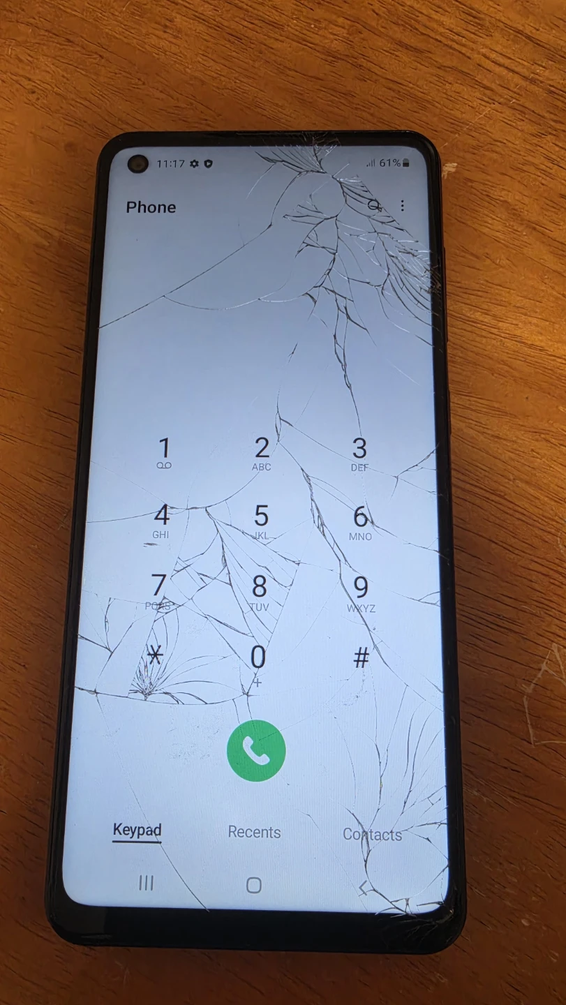 Samsung Galaxy A21s Smartphone (Cracked Screen) - photo 3