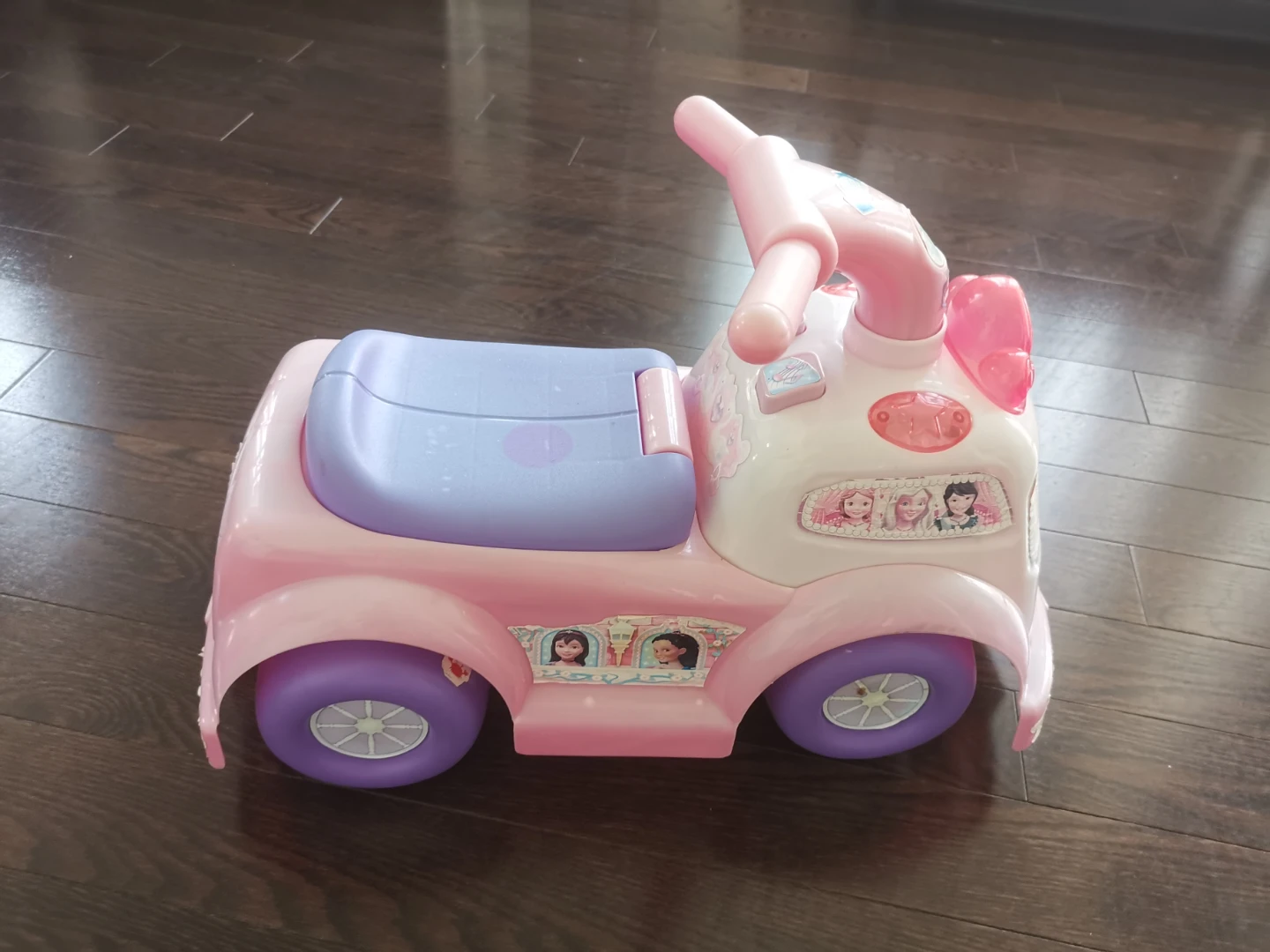 Fisher-Price Pink Ride-On Toy Car