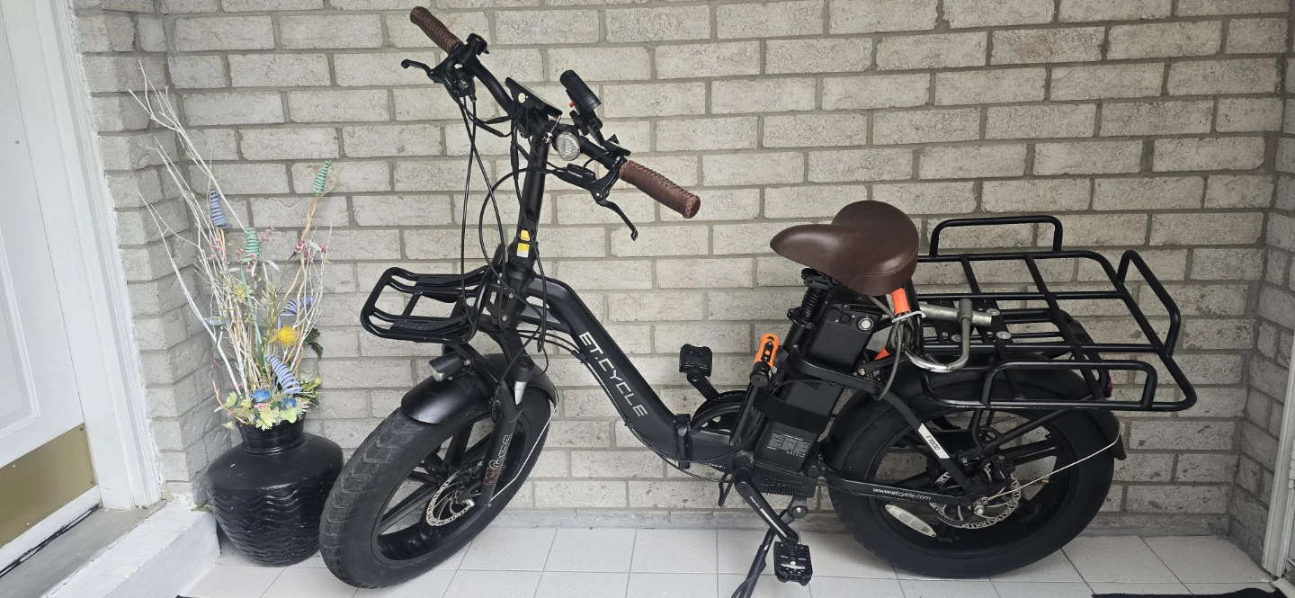 ET Cycle F1000 Electric Fat Tire Bike