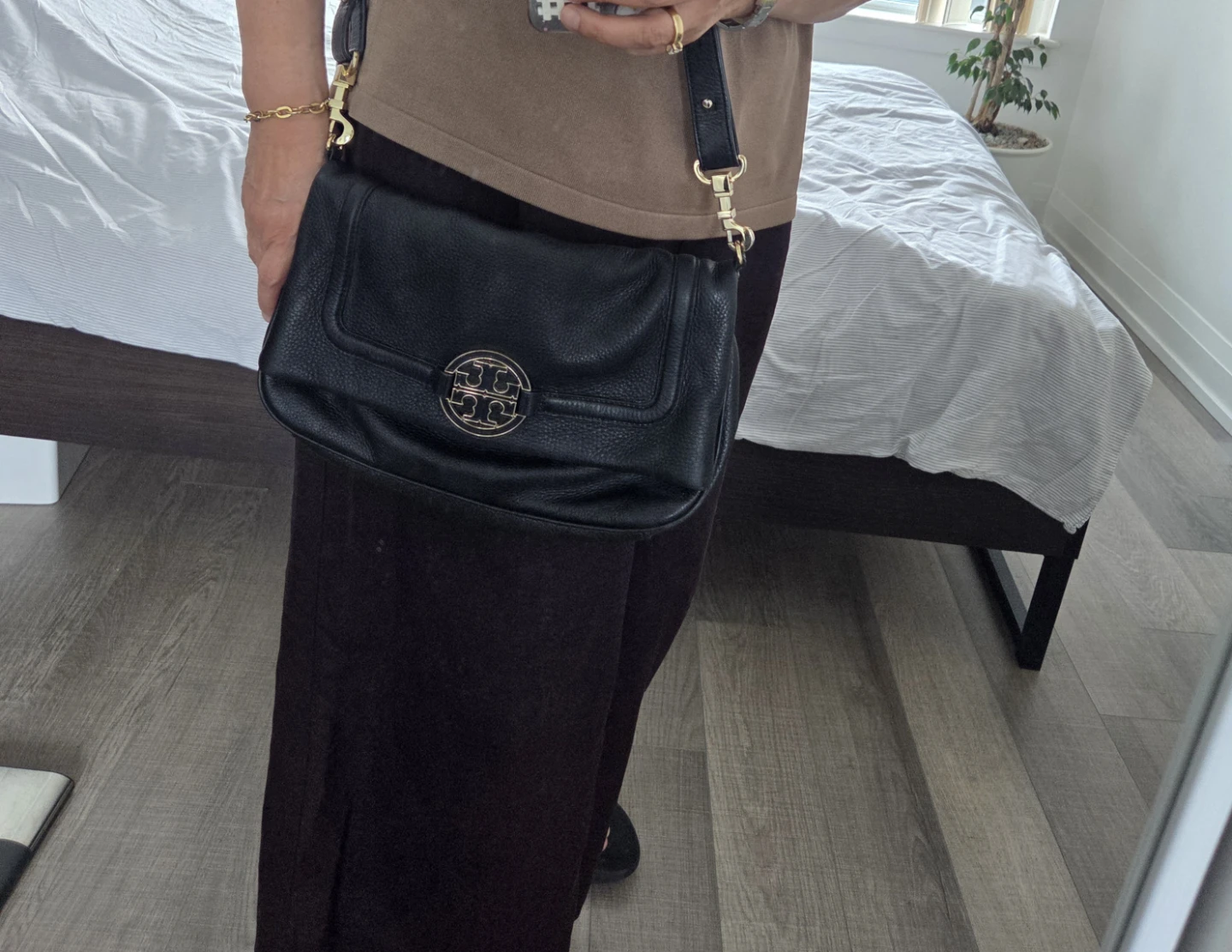 Tory Burch Black Leather Shoulder Bag - photo 5