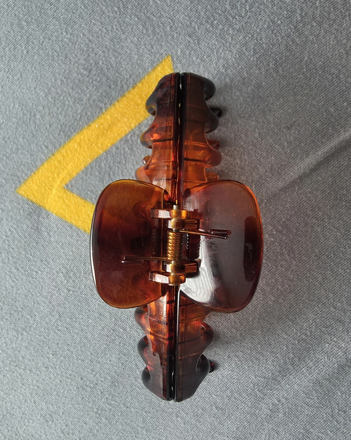 Brown Tortoiseshell Claw Clip - photo 2