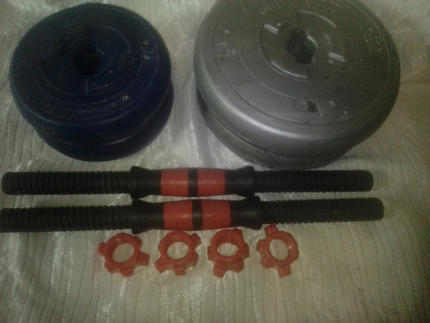 Adjustable Dumbbell Set with 4.4 lbs and 8.8 lbs Plates ⚽ - photo 4