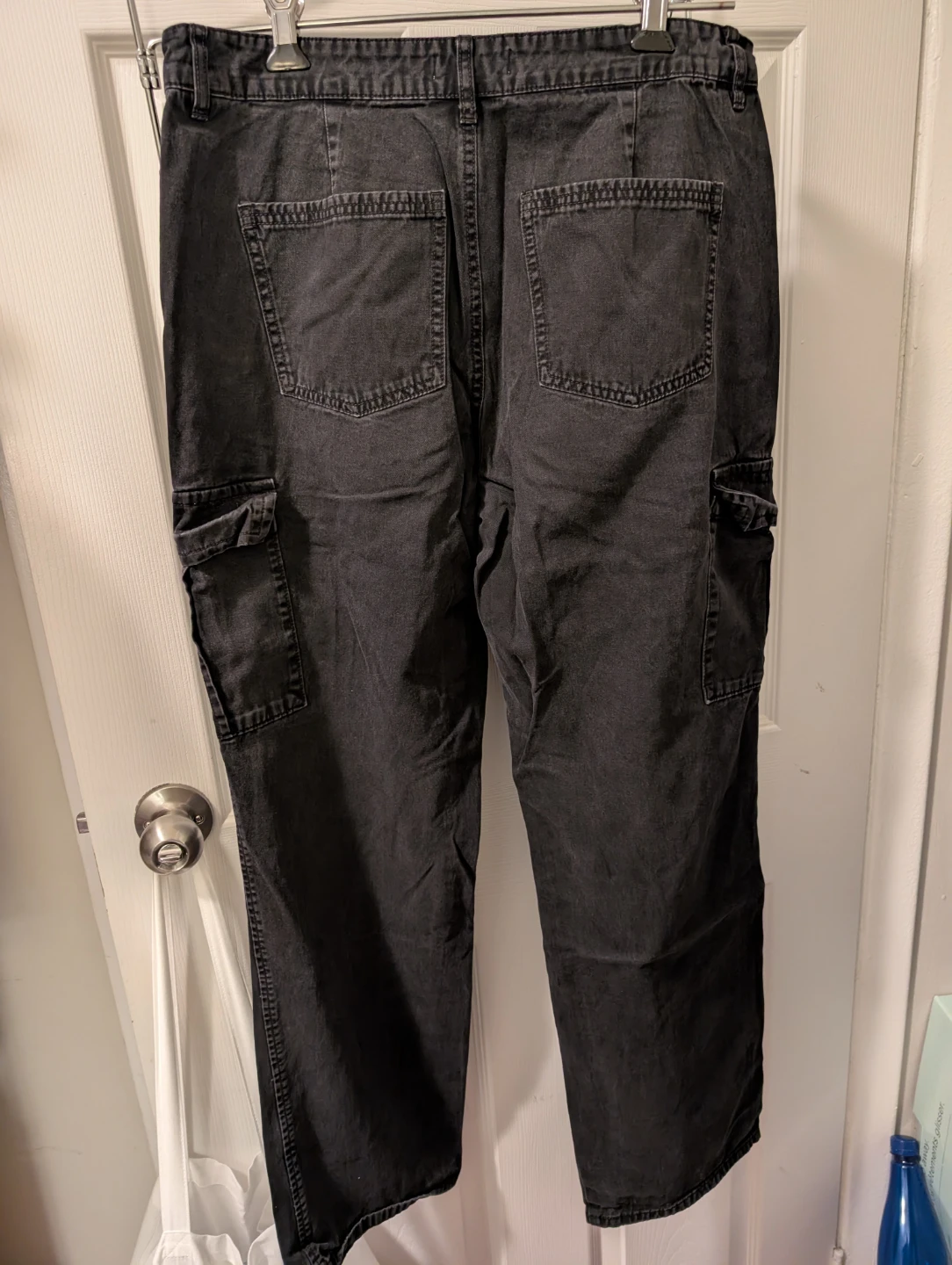 mySTYLE Black Cargo Pants Size 12 - photo 3