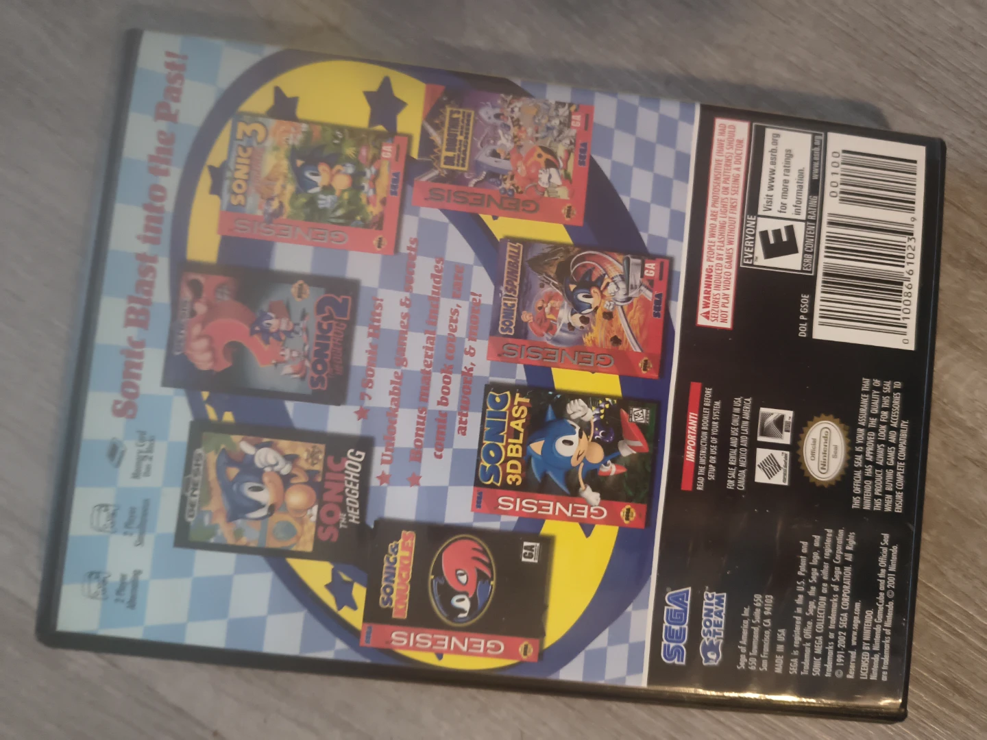 Sonic Mega Collection Player's Choice for Nintendo GameCube - photo 2