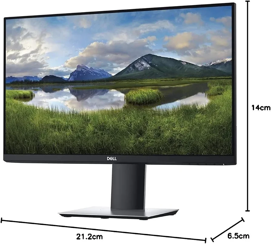Two Dell P2419HC - LED Monitors - Full HD (1080P) - 24"
