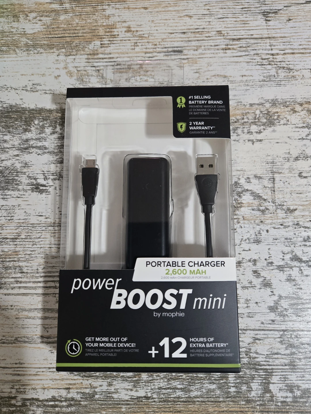 Mophie Power Boost mini Portable Charger 2,600 mAh