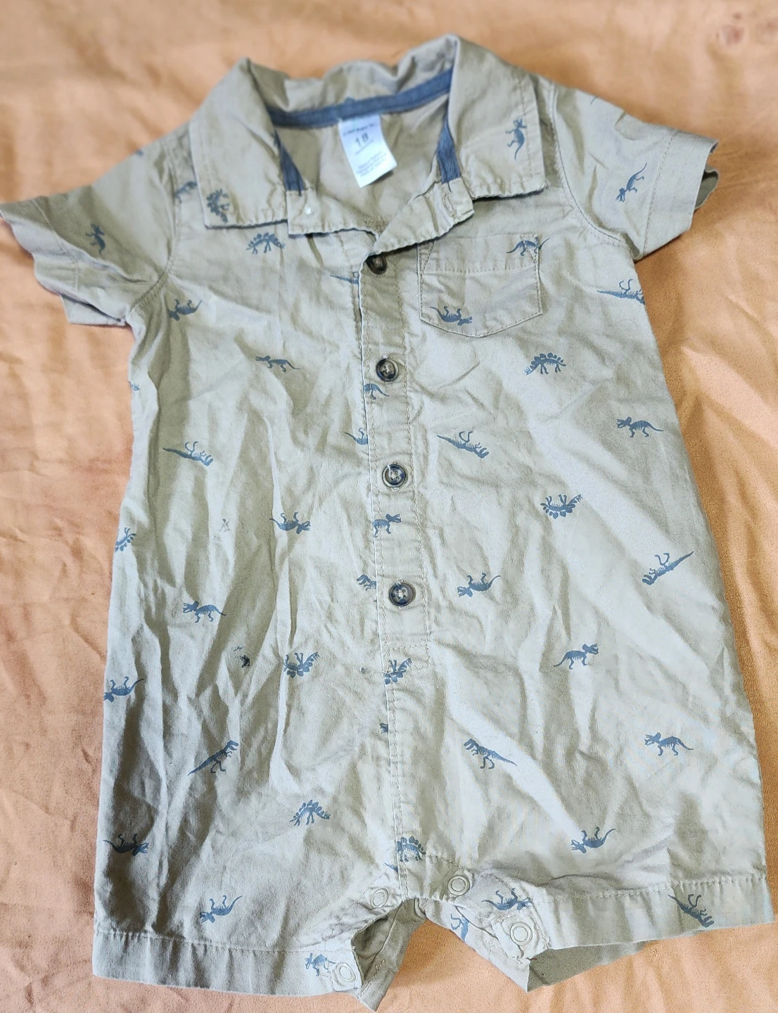 Carter's Baby Boy Dino Romper - 18 Months