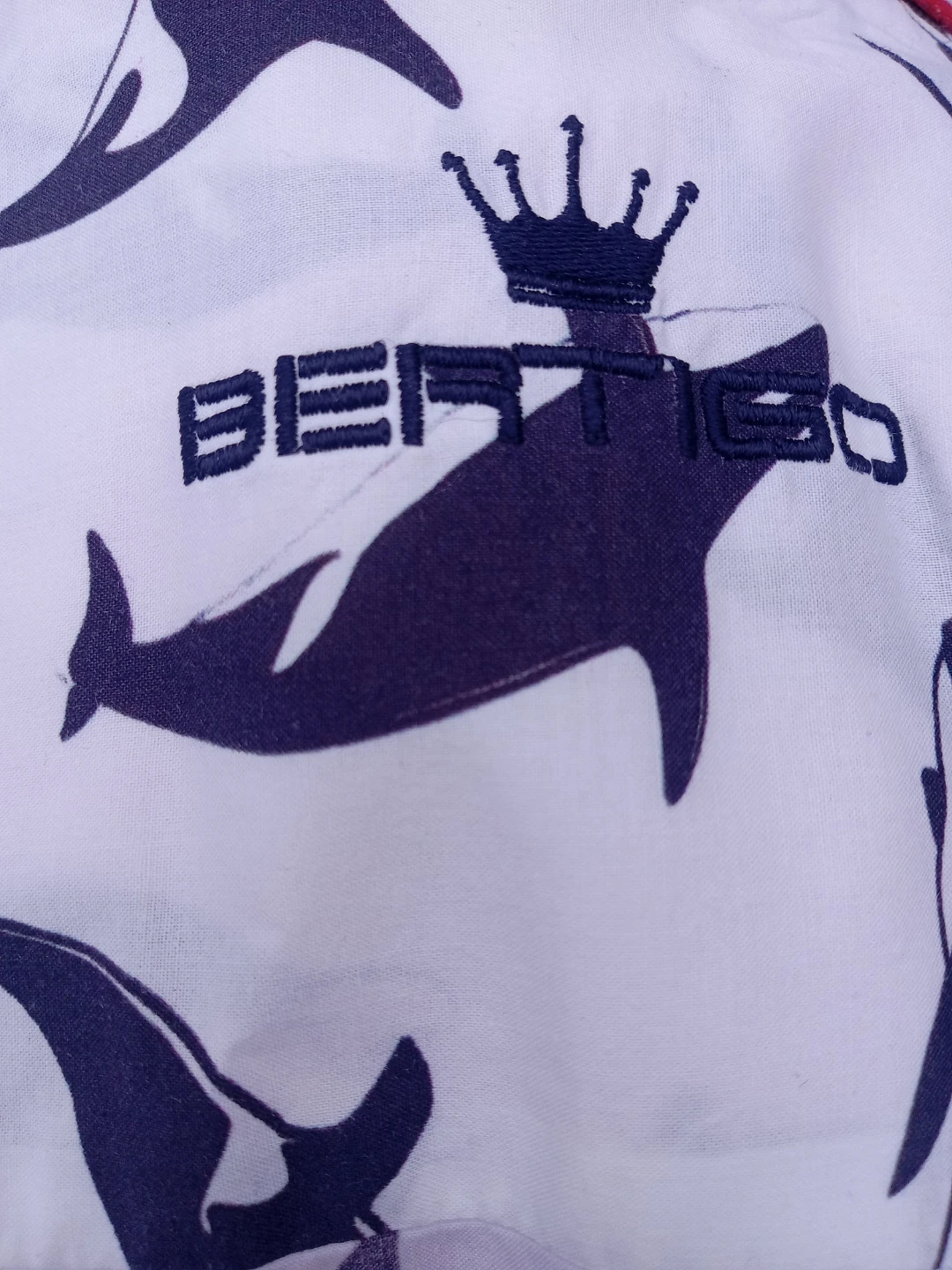 Bertigo Orca Print Button-Up Shirt - photo 2