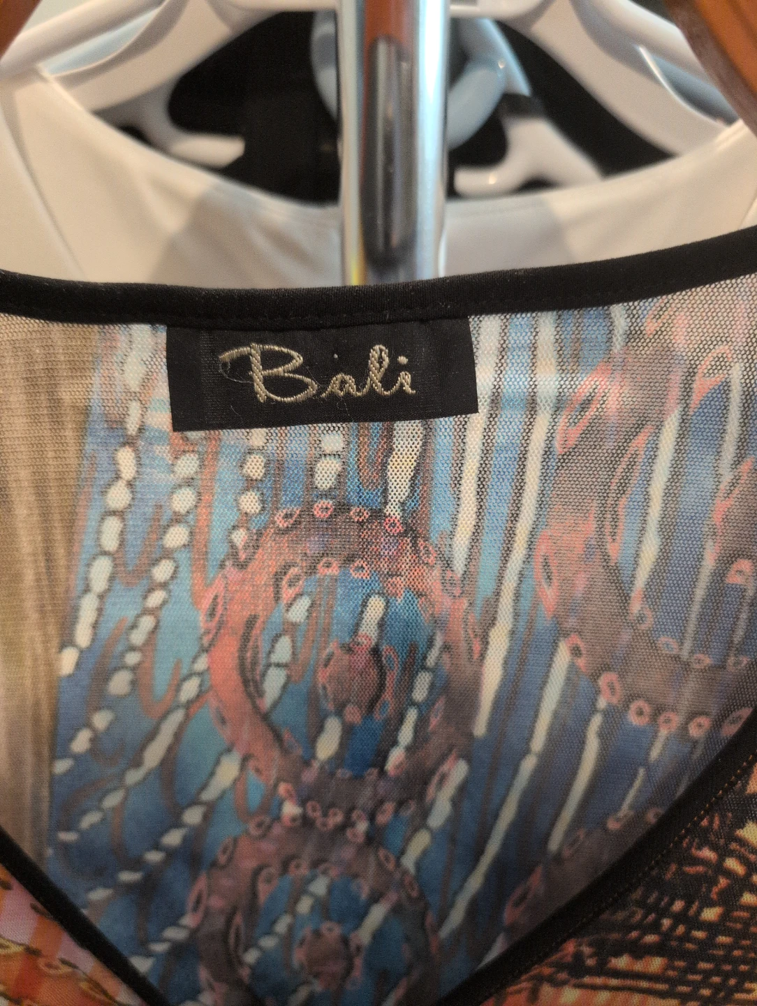 Baili Women's Mesh Print Blouse - photo 2
