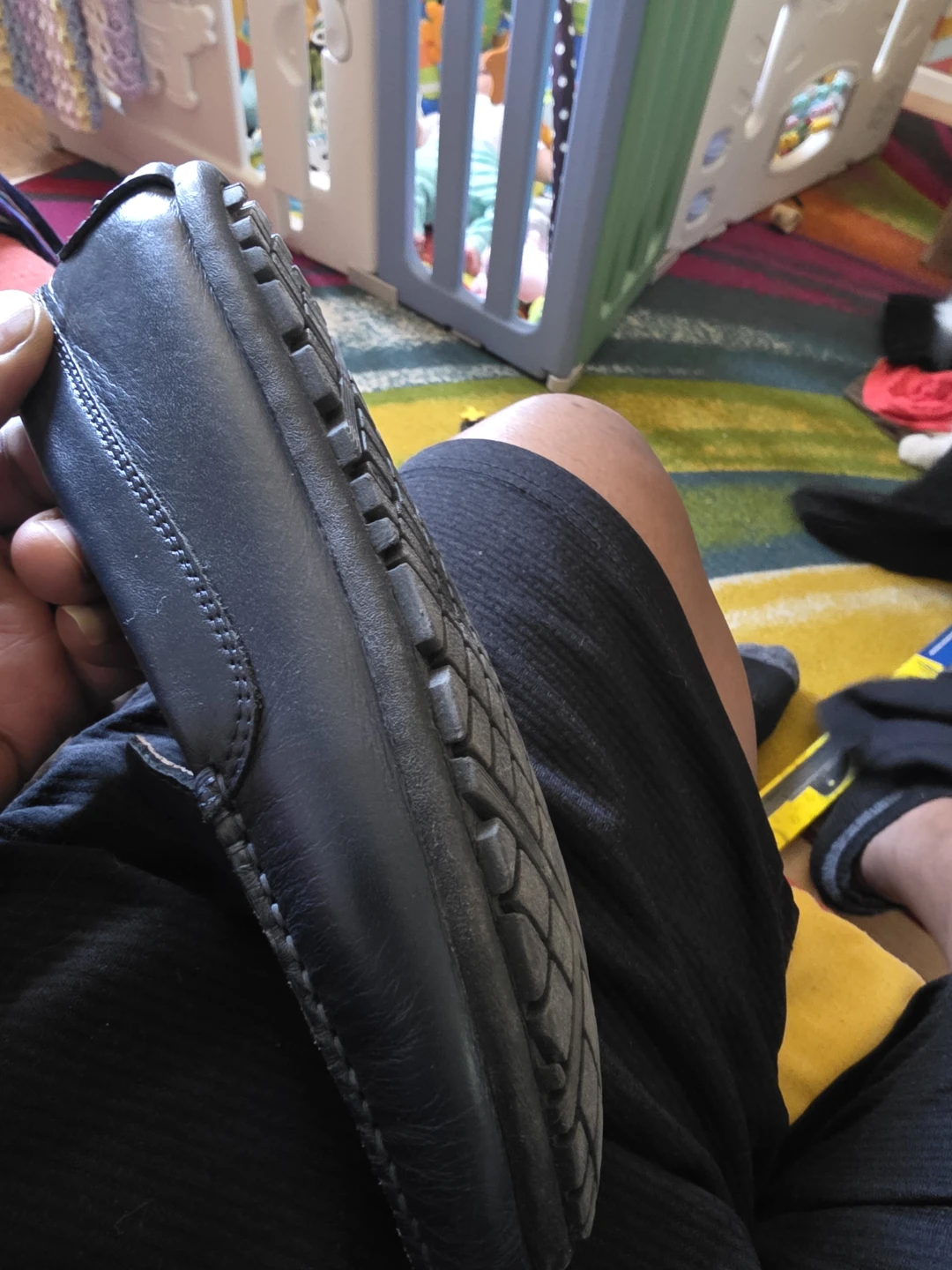 UMI Metro Moc Black Loafers - photo 3