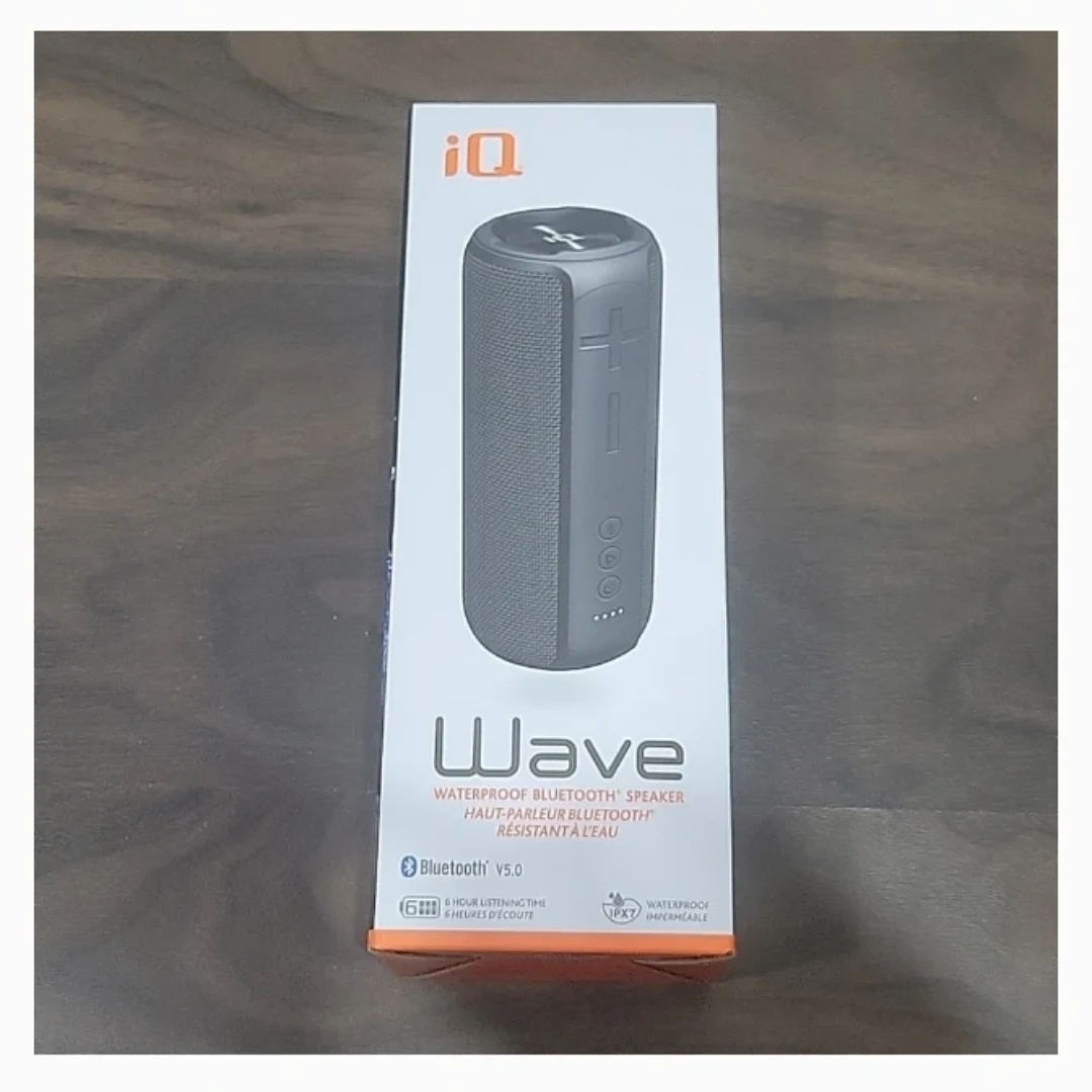 iQ Wave Waterproof Bluetooth Speaker