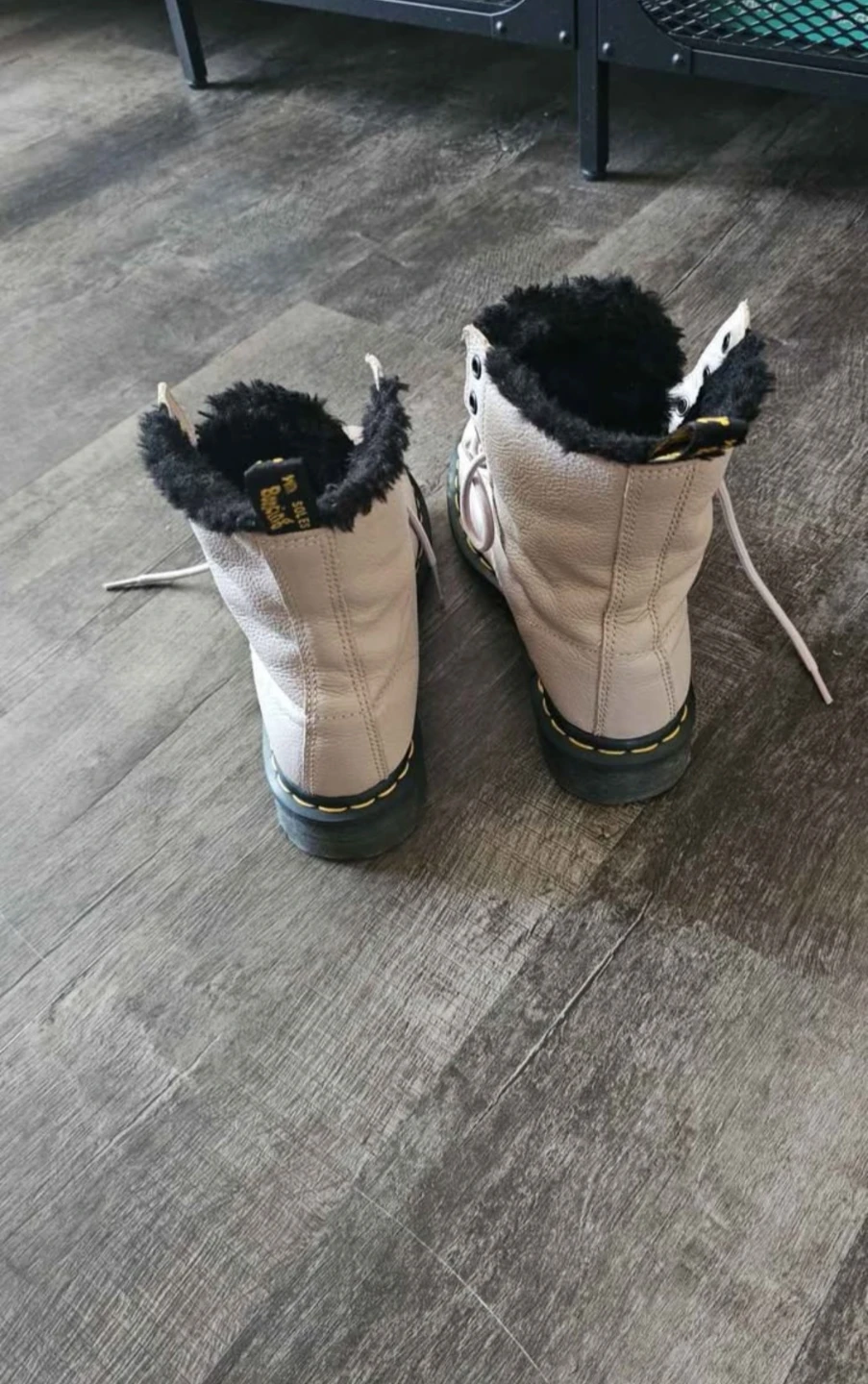 Dr. Martens 1460 boots with faux-fur - photo 3