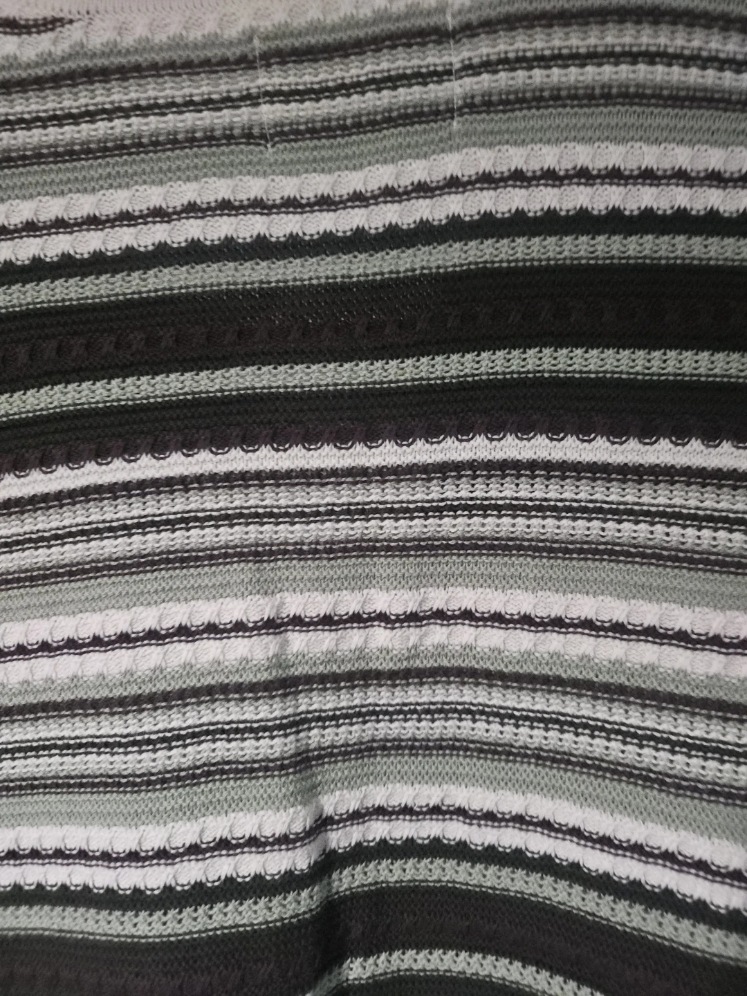 NN. 07 Noland Polo Cardigan - Green Stripe - photo 5