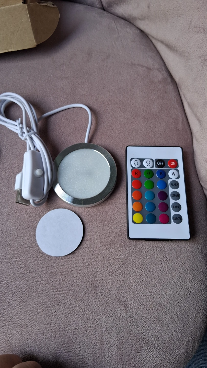 3 pcs USB Multi colour LED Lights with 3 Controllers - photo 2