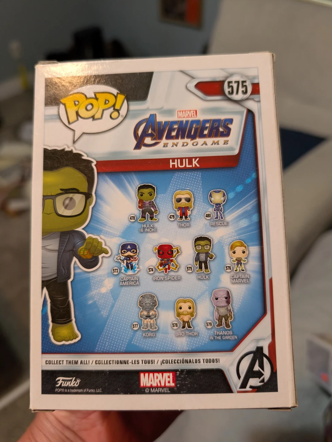 Funko Pop! Marvel Avengers Endgame Hulk #575 - photo 2