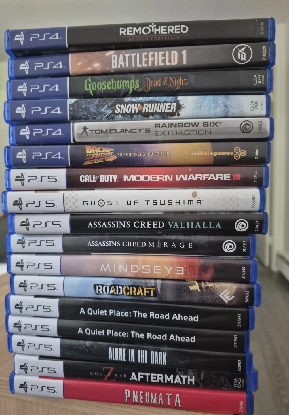 Ps5 & Ps4 games for sale