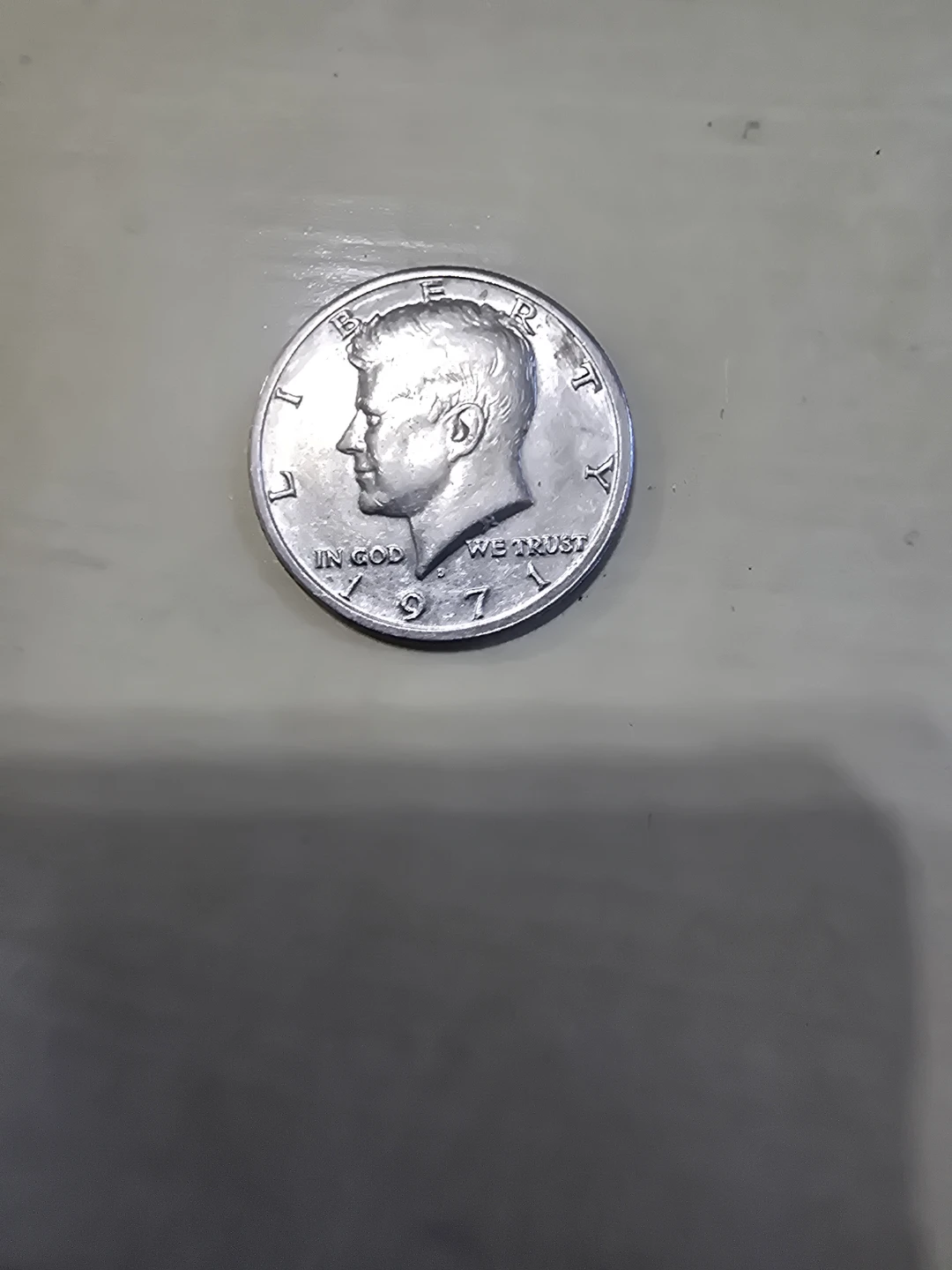1971 Kennedy Half Dollar Coin Error Upside Down Eagle - photo 4