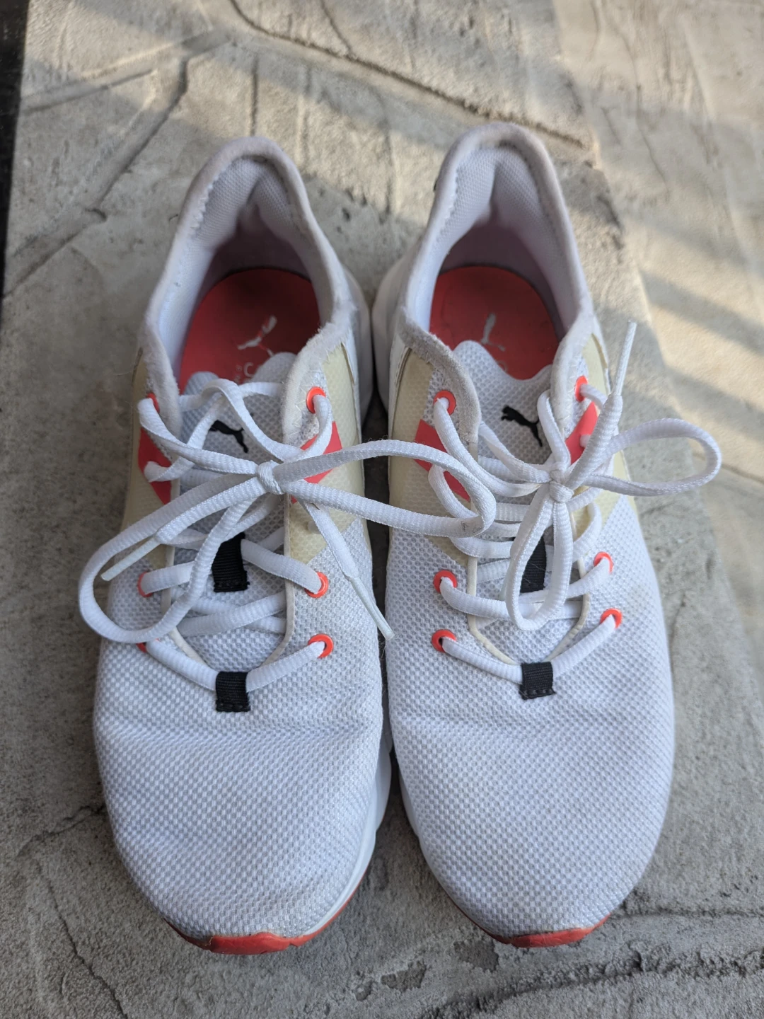 White Puma Running Shoes - photo 3
