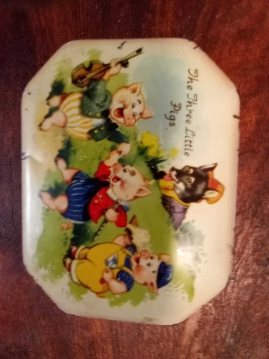 The Three Little Pigs Tin