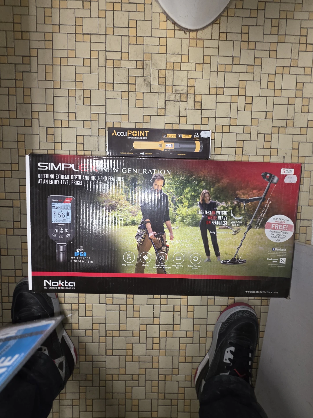 Nokta Simplex+ New Generation Metal Detector and Pinpointer