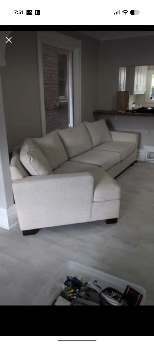 Beige Sectional Sofa