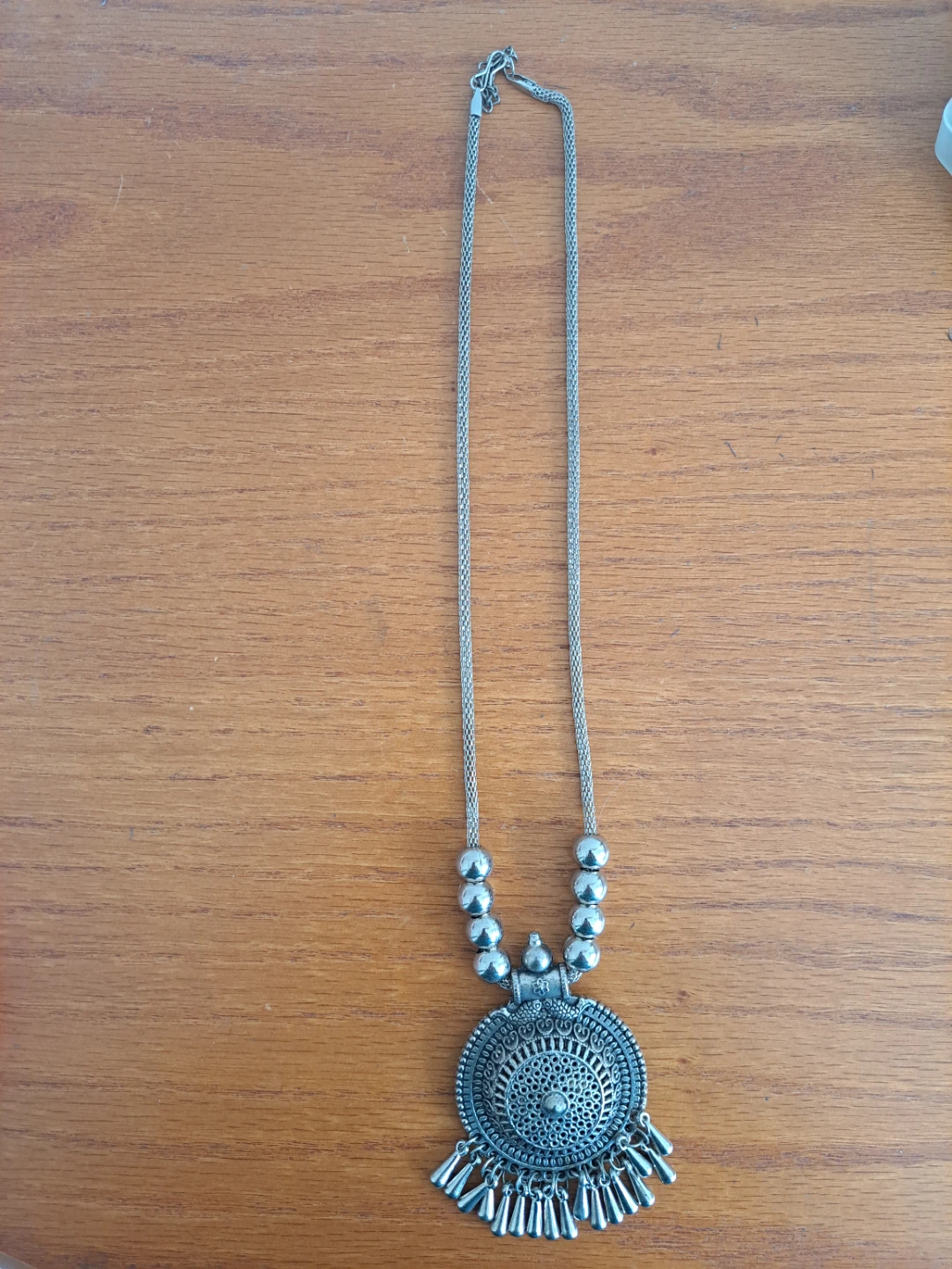 Silver necklace