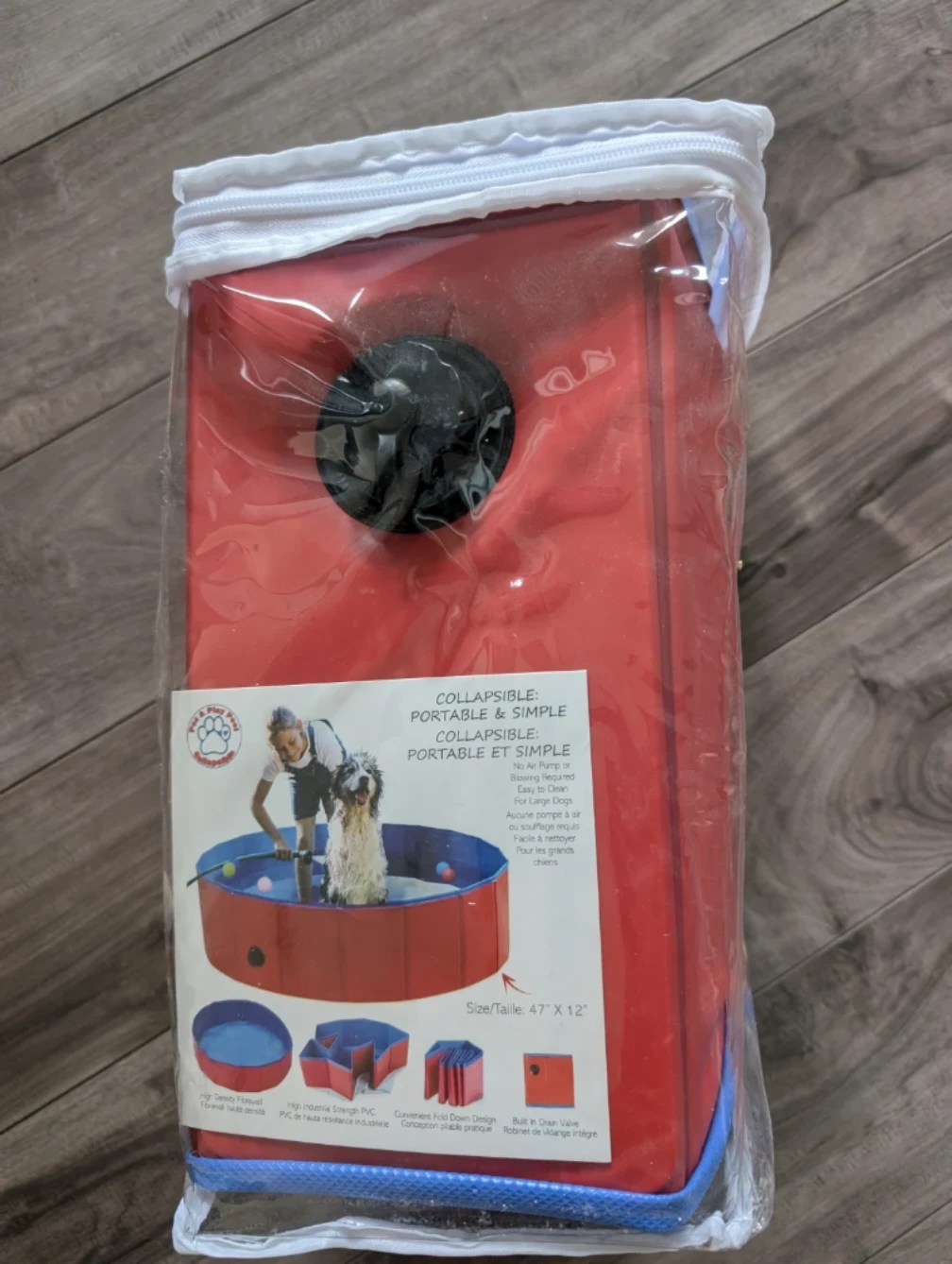 The Pool Pet 47" x 12" Collapsible Pet Pool - photo 2