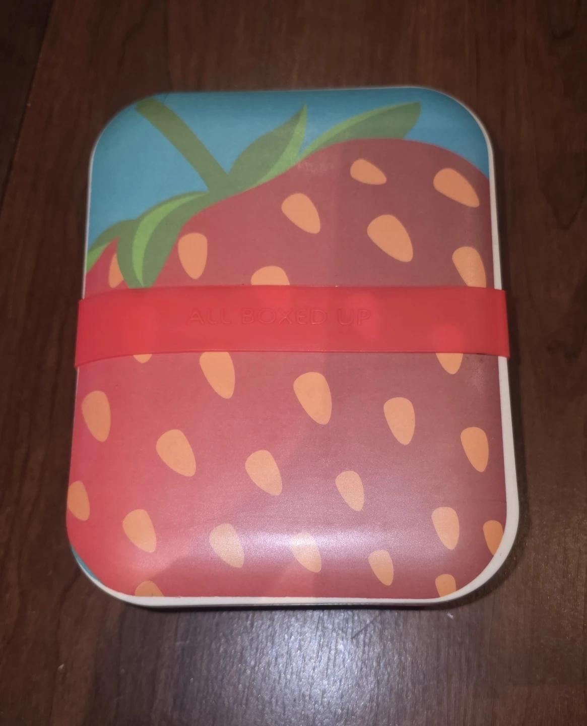 EcoOne "All Boxed Up" Strawberry Lunch Box