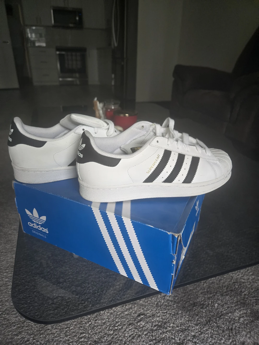Adidas Superstar W White Black Women's Shoes - photo 2