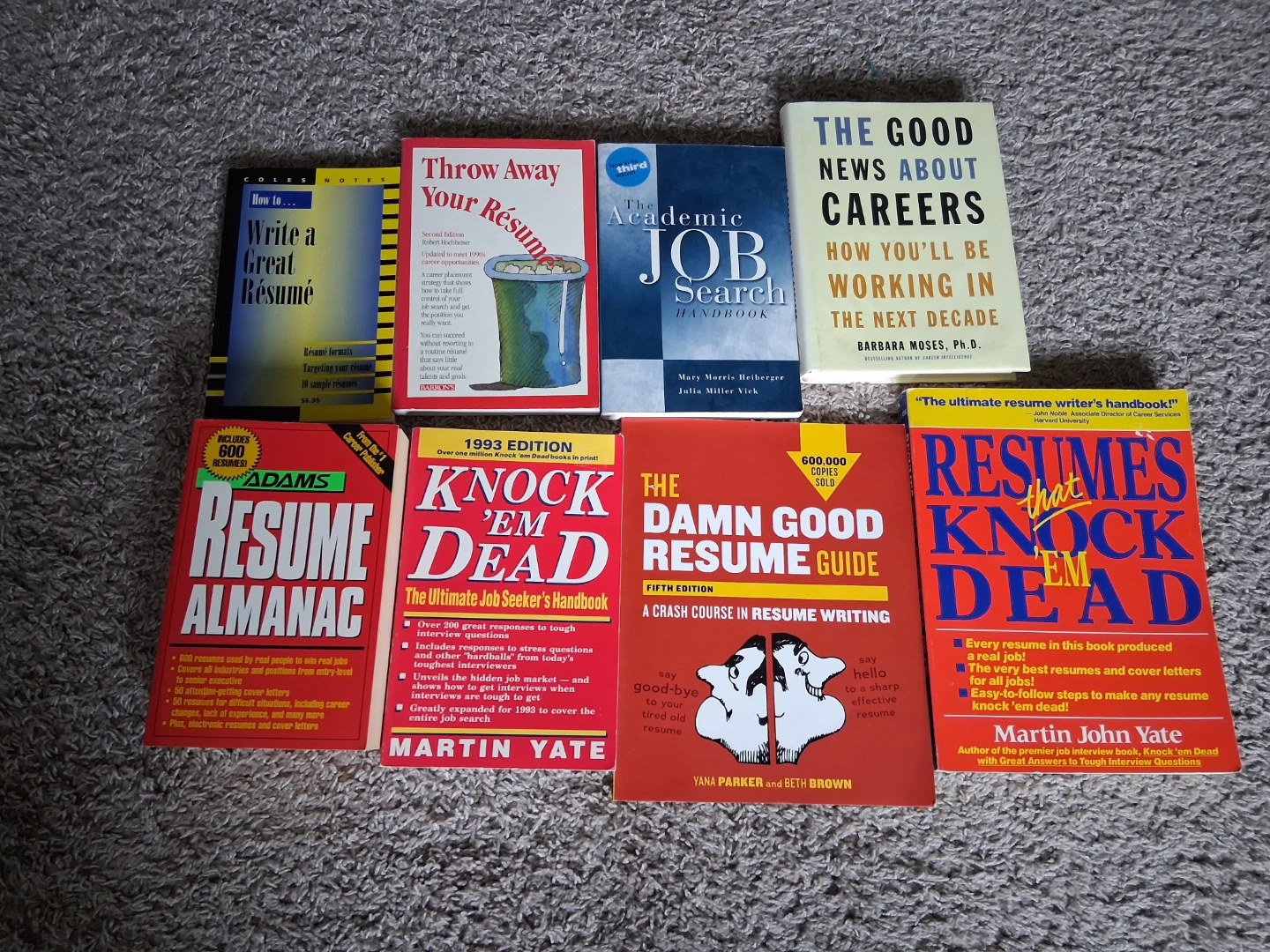 Job Search & Resume Books Bundle