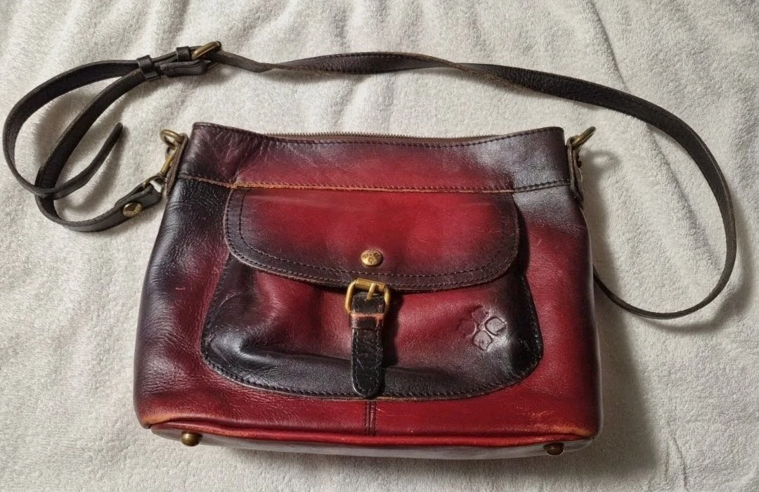 Patricia Nash Leather Crossbody Bag