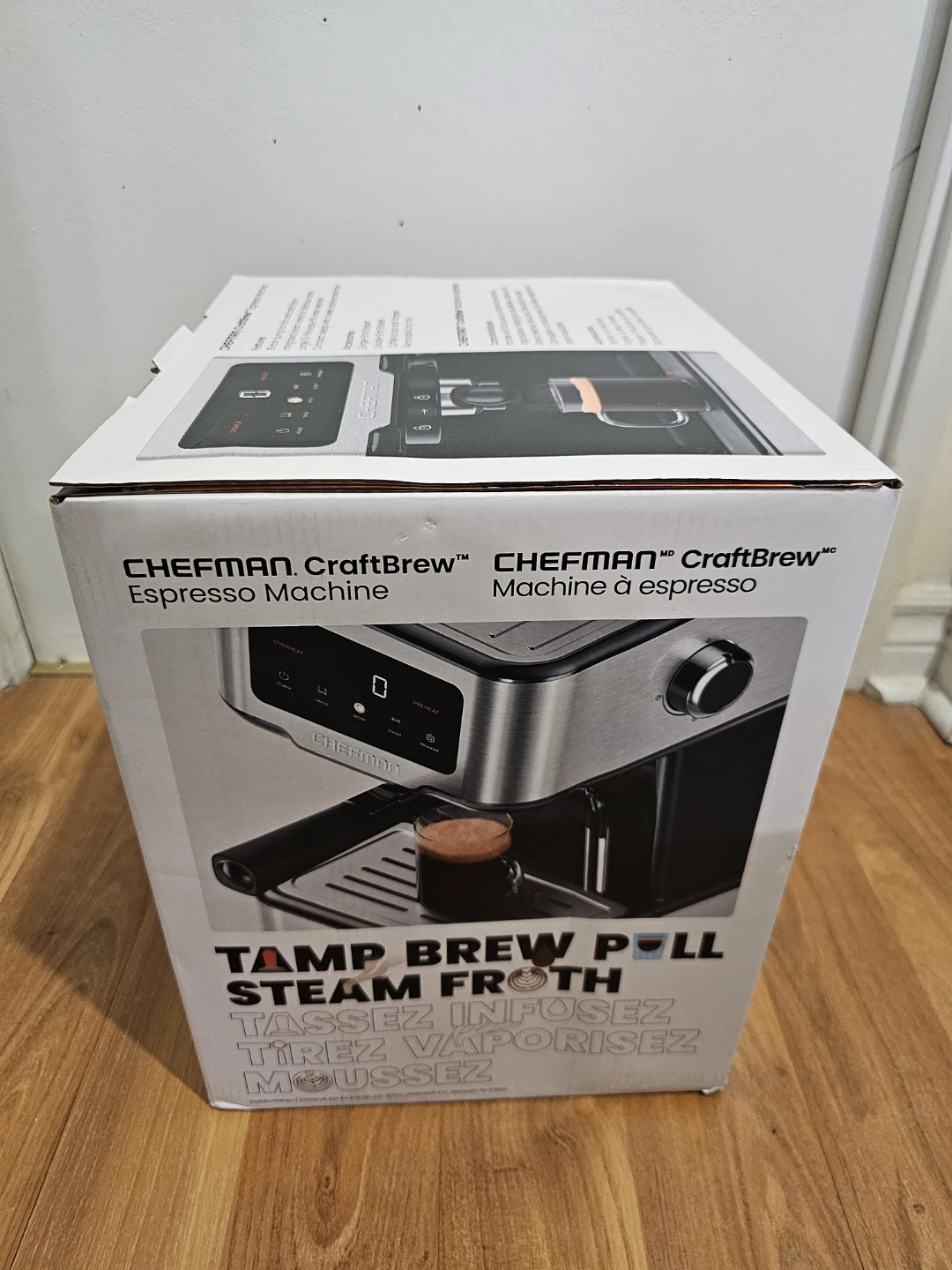 CHEFMAN CraftBrew Espresso Machine ☕️ ⚽️ - photo 4