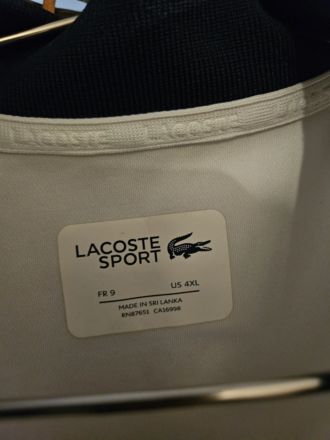 Lacoste Sport Colorblock Polo Shirt US 4XL - photo 3